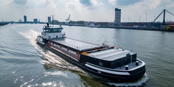 Port of Rotterdam Trials World’s First Fully Electric Cargo Vessel