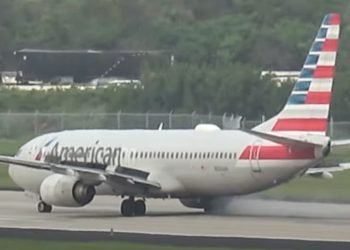 American Airlines Flight Aborts Takeoff After Tire Blowout