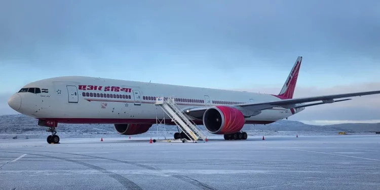Air India Flight Makes Emergency Landing in Arctic Circle After Bomb Threat Amid Tensions with Canada
