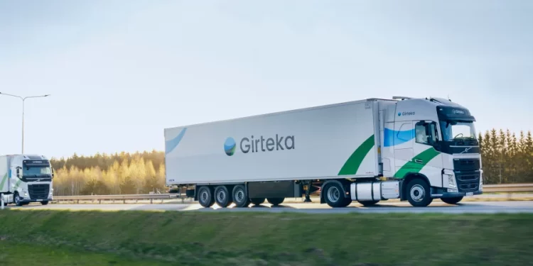Girteka Logistics Enhances Fleet with Advanced Safety Features