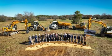 Liebherr Breaks Ground on New Logistics Centre