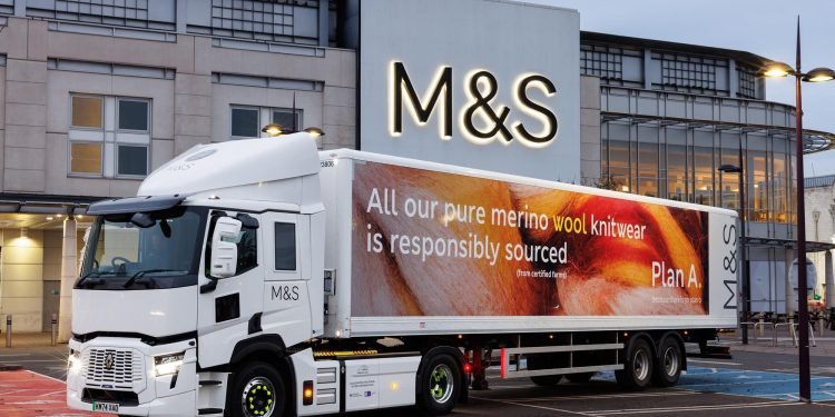 M&S Adopts Eco-Friendly Vehicles for Sustainable Logistics