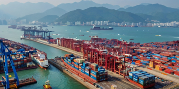 Hong Kong Port Container Volume Drops to 28-Year Low in 2024