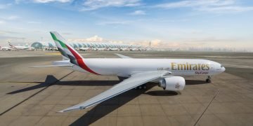 Emirates SkyCargo Unveils First Freighter with New Livery