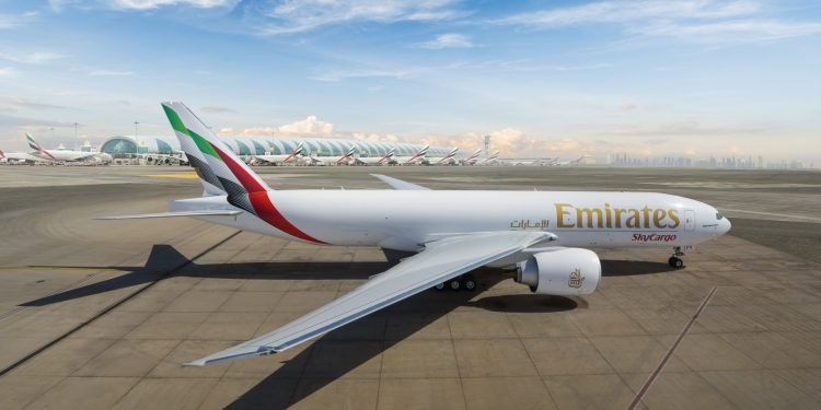Emirates SkyCargo Unveils First Freighter with New Livery