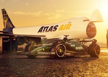 Atlas Air Becomes Official Logistics Partner for Aston Martin Aramco F1 Team