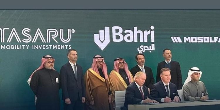 Bahri, TASARU, and Mosolf Partner to Strengthen Saudi Automotive Logistics