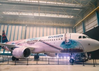 Brussels Airlines Unveils “Atomium” Aircraft Livery
