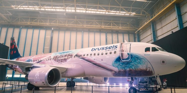 Brussels Airlines Unveils “Atomium” Aircraft Livery