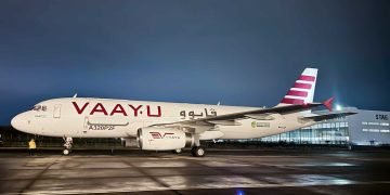 Exclusive: ST Engineering Delivers Second A320P2F to Fly Vaayu, Boosting Regional Cargo Fleet