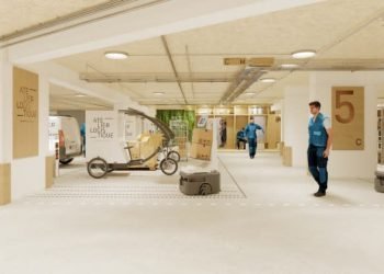 Beneath the Champs-Élysées, Paris Converts Underground Parking into a Robotic Urban Logistics Hub