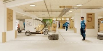 Beneath the Champs-Élysées, Paris Converts Underground Parking into a Robotic Urban Logistics Hub