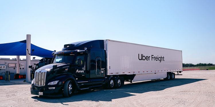 Aurora and Uber Freight Launch Driverless Trucking Corridor in Texas
