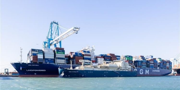 TotalEnergies and CMA CGM Launch LNG Bunkering Venture in Rotterdam