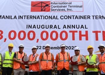 Manila container terminal reaches 3 million TEUs in 2025