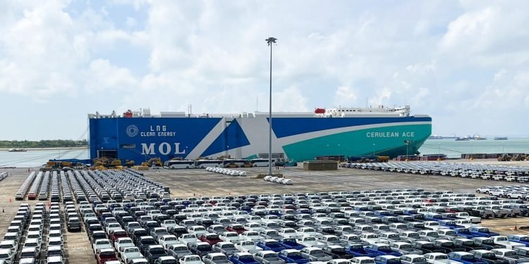 MOL and PSA create a JV for a ro-ro terminal in Singapore