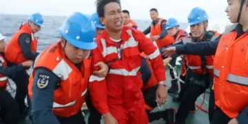 A bulk carrier capsizes off the Philippines: search operations and human toll