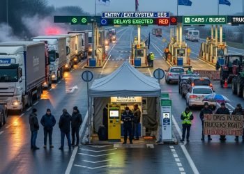 Road blockades in the Balkans disrupt logistical flows to the European Union.