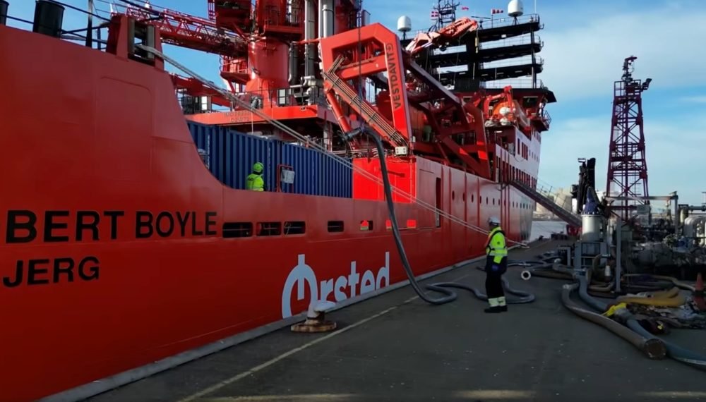 NYK announces a reduction of approximately 65% in emissions thanks to low-carbon methanol.