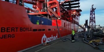 NYK announces a reduction of approximately 65% in emissions thanks to low-carbon methanol.