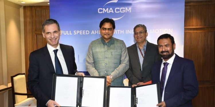 CMA CGM signs with Cochin Shipyard: an industrial step for India… and a lever for future capacity