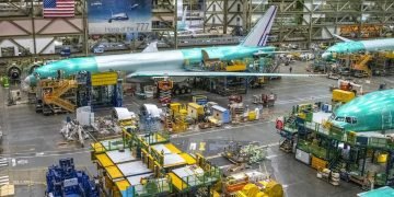 BOEING REACHES NEW 777-8 FREIGHTER ASSEMBLY MILESTONE
