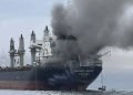 Vessel Catches Fire After Strike Off UAE as Maritime Security Risks Escalate