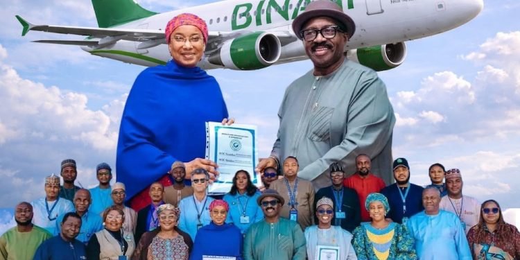 Binani Air secures AOC, marking milestone for Nigeria’s aviation sector