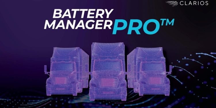 Clarios launches predictive battery service for truck fleets