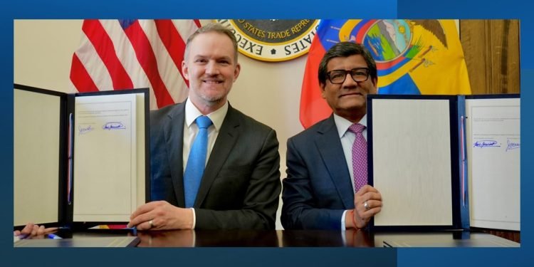 US finalizes reciprocal trade agreement with Ecuador