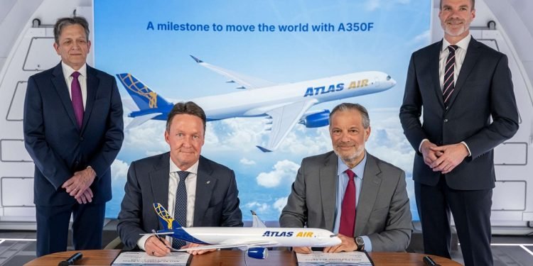 Atlas Air places record order for Airbus A350 freighters