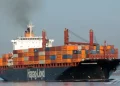 Cosco-operated container ship hit north of Jebel Ali