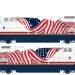 Union Pacific unveils Trump locomotive and America 250 diesel