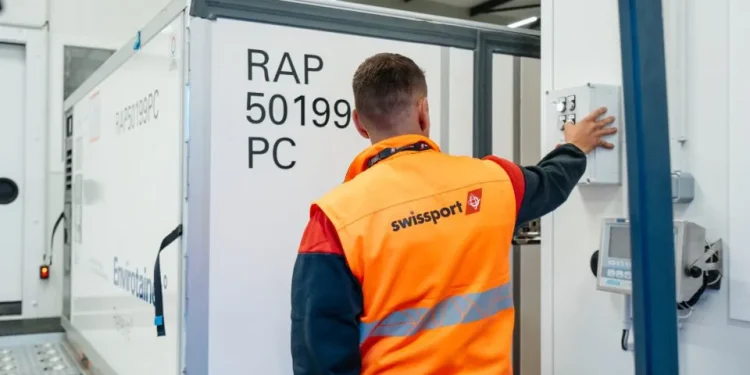 SWISSPORT PASSES 1,000 PHARMA CONTAINER MILESTONE AT BASEL
