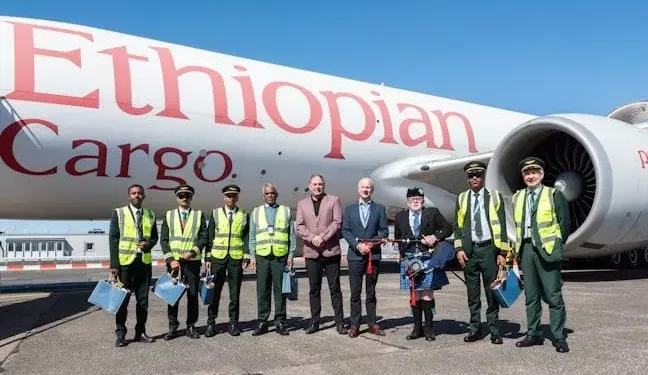 Ethiopian launches Hong Kong-Prestwick freighter service for e-commerce demand