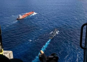 US forces board sanctioned tanker in Indian Ocean