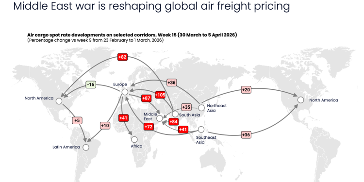 Airfreight recovery may take months despite US-Iran ceasefire