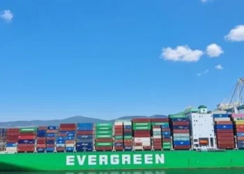 Fire aboard Evergreen container ship in Singapore extinguished without injuries