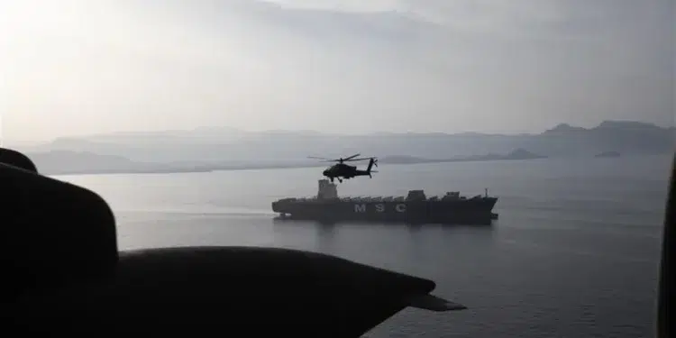 Eight container ships escape Gulf as Hormuz tensions intensify