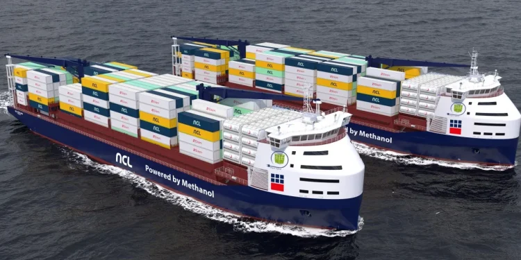 Rise in container ship non-operating owner orderbook