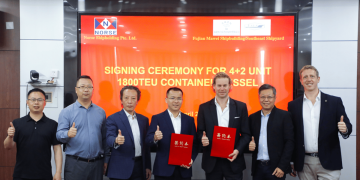Norse Shipholding orders up to six feeder container ships from Fujian