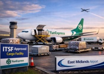 YunExpress secures self-handling approval at East Midlands Airport