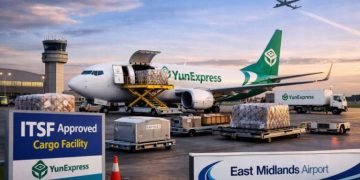 YunExpress secures self-handling approval at East Midlands Airport