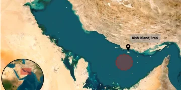Container Ship Damaged by Strike in Arabian Gulf