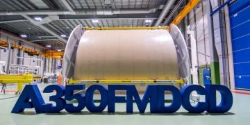 AIRBUS DELIVERS FIRST A350F MAIN DECK CARGO DOOR AS PROGRAMME ADVANCES