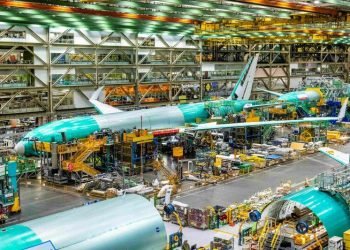 First Boeing 777-8 Freighter Takes Shape at Everett Facility