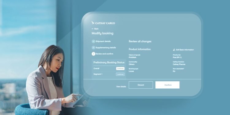 Cathay Cargo pushes post-booking control further with new digital platform