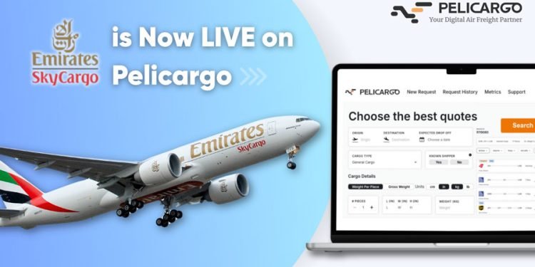 Emirates SkyCargo Expands U.S. Digital Presence Through Pelicargo Partnership