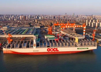 OOCL Names the World’s Largest Methanol Dual-Fuel Container Ship