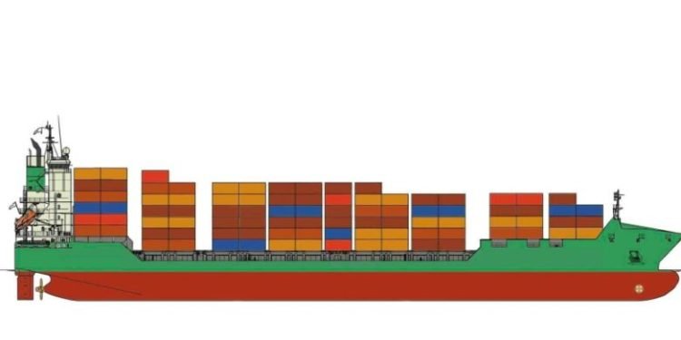 Container newbuild stranded since 2008 crisis finally delivered